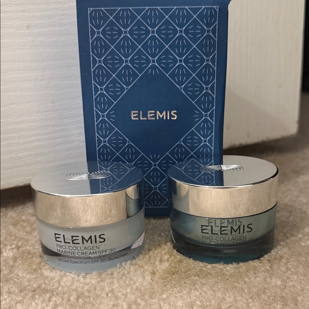 ELEMIS Pro-Collagen Marine Cream Duo with Silver Lids